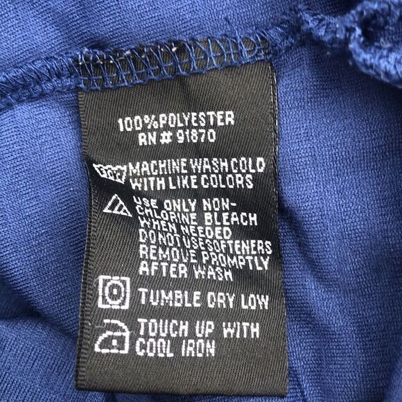 PGA Tour Men’s Polo Shirt Blue Size Large Short Sleeve Collared Pullover - Picture 7 of 7